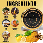 (29) Foaming Body Scrub Turmeric & Lemon – Glow Exfoliating Body Scrub - All Skin Types & Sensitive Skin –Natural Exfoliating Scrub with Oils Revitalization & Brightened (280g)