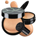 Mushroom Head Air Cushion CC Cream - Tattoo Cover up BB Cream Foundation Makeup Moisturizing Concealer Long-Lasting, Cushion Foundation Full Coverage Self Adjusting for All Skin Types （Medium Deep)