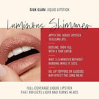 Runway Rogue Silk Glam Liquid Lipstick Lip Trio, Long Wear Frosted Liquid Lipstick Pack, (‘Couture’, ‘Sex Symbol’, ‘Film Noir’)