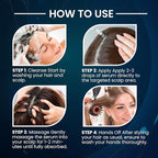 5% Minoxidil Hair Growth for Men and Women: Biotin Hair Growth Serum for Beard & Hair Loss, Thinning, and Faster Regrowth Treatment - 60ML