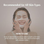 UIQ Biome Barrier Cleansing Foam, Facial Cleanser, Mild Hypoallergenic formula, Face Wash, Blackhead Remover, Moisturizing facial cleanser for All Skin Types 4.05 fl.oz(120ml)