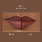 Thrive Causemetics Impact-FULL Smoothing Lipstick, Moisturizing Lip Makeup Essential with Vitamin E, Lightweight Creamy Lipstick for Women, Long Lasting, Vegan, Shade Kris (Neutral Cocoa)