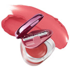 ORBITA LIP AND CHEEK BLURRING POT | Lip & Cheek Tint with Soft Velvety Mud Texture, Blur Matte Finish Lipstick, Featherlight, Multi-Use Makeup, Buildable Color, Long-Wearing (001 Vega)