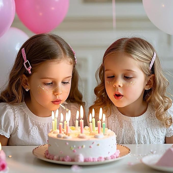 Glitter Freckles Face Tattoo, 30PCS Rose Gold Body Glitter Temporary Tattoos Sparkle Patches for Women, Waterproof Fake Freckles,Festival Rave Outfits Festival Decorations (Rose Gold)