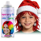 Red Hair Spray Color Temporary, Hair Color Spray 1-Day Hair Dye Colored for Kids Women Men, Hair Wax Color Washable, Hair Paint Halloween Fast-Drying 4.06 Fl Oz