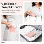 FAMILIFE Manicure Set Professional Manicure Kit Nail Kit - 11PCS Gifts for Her Nail Clippers for Women Stainless Steel Pedicure Sets Pink Leather Case