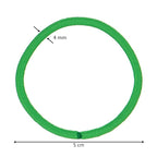 Expressions 216-Piece Hair Ties, 4mm Bright Colors Value Pack, No Metal Ponytail Holders For Thick, Curly, and All Hair Types