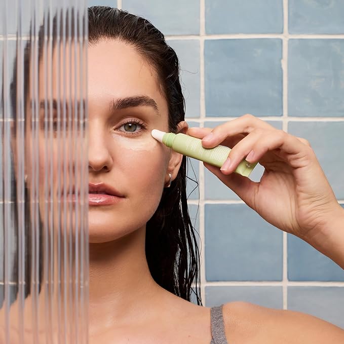 Dr. B Eye Care Bundle Brighten Hydrate & Firm Hydrogel Under Eye Patches + Anti Aging Eye Cream with Peptides & Hyaluronic Acid for Dark Circles Puffiness Fine Lines Ophthalmologist Created