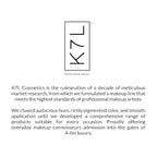 K7L Pink Lip Crayon (Vegan) - Waterproof and Smudge-Proof Cosmetics