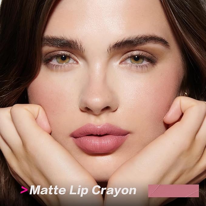 FOCALLURE Ultra Chic Lipstick,Rich Vitamin E Lip Crayon,Lightweight Color without Drying or Fading,Long Lasting Waterproof Lips Makeup,BRAVE