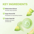 Klavuu Lip Mask Sleeping Pack (0.7oz) – Overnight Deep Hydrating Korean Lip Balm Treatment for Very Dry, Chapped Lips | Lip Lightening & Plumping with Instant Hydration | Gentle Exfoliating (Melon)