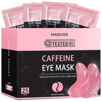 Under Eye Patches (25 Pairs), Caffeine Eye Masks for Dark Circles Puffy Eyes Undereye Bags, Collagen Eye Patches for Wrinkles and Puffiness, Skin Care Gift for Her