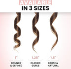 ELLA BELLA® Curling Iron 1.25" with Infrared Technology • Professional Hair Curler • Ceramic Curling Irons • Transform Your Look in Seconds • Suitable for All Hair Types • Say Goodbye to Heat Damage