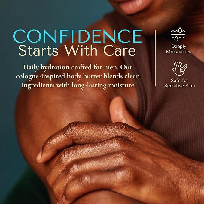 Crowned Skin King, Reign, and Monarch Body Butter Cologne Bundle | New Moisturizing Formula | Skin Care Set with Warm, Nautical, & Spicy Scents | Natural Shea & Mango Butters | All-Day Fragrance