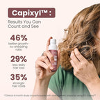 Trybello Hair Helper + Spray | Hair Growth Serum, powered by Capixyl | With Biotin, Castor Oil, Caffeine, Rice Water & Peptide Complex | Natural Treatment for Thicker, Fuller Strands | Vegan Formula