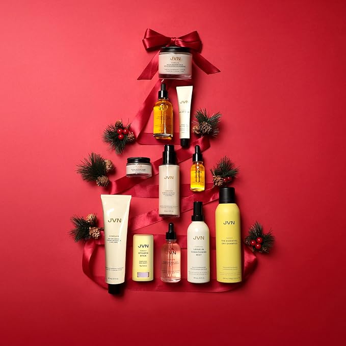 JVN Complete Nourishing Shine Drops, 1.7 Fl Oz, Frizz Fighting, Hair Smoothing Oil for Shine and Strength, Hair Care for Women and Men, Silicone Free