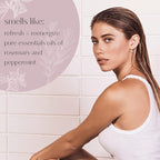 Privé Amp Up Volumizing Shampoo for Fine, Thin Hair - Lightweight, Sulfate-Free Hair Shampoo for Women & Men - Adds Body, Lift & Shine and Refreshes Scalp - Formulated with Bamboo & Acai (33.8 oz)