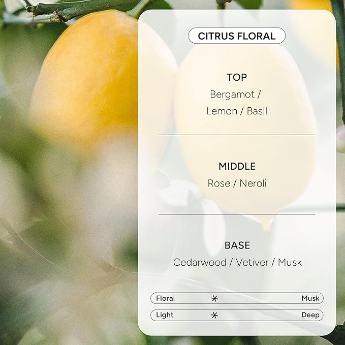 Korean Body Wash with Hyaluronic Acid & Aloe – Hydrating Moisturizing Cleanser for All Skin – Infused with Natural Extracts – Paraben & Silicone-Free – Citrus Floral, 500ml / 16.9 fl oz