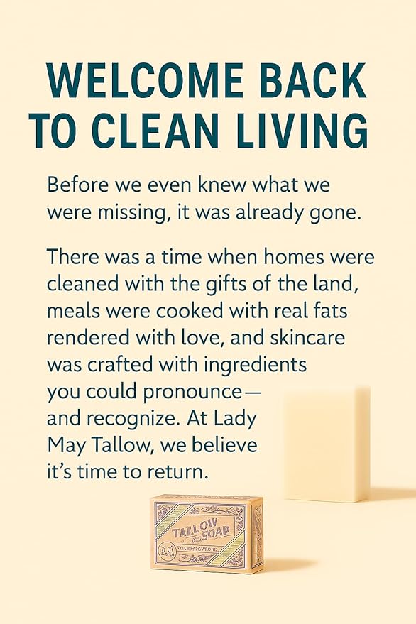 Whipped Tallow 24oz - All Natural Face Cream + Whole Body Moisturizer for Dry Skin - No Preservatives, Parabens or Seed Oils - 100% Pure, No Added Fragrance - USA Made (Unscented)