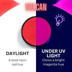 Mehron Paradise FX UV Neon Glow – Neon UV Vulcan 1.4 oz | Water Activated Black Light UV Paint for Raves, Costumes, SFX, Halloween, Stage, Theater & Cosplay