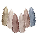 Eyeshadow Palette with Dusty Rose, Metallic & Light Champagne, 6 Color Highly Pigmented Matte & Shimmer, Long-Lasting Blendable Eyeshadow for Everyday & Travel Makeup