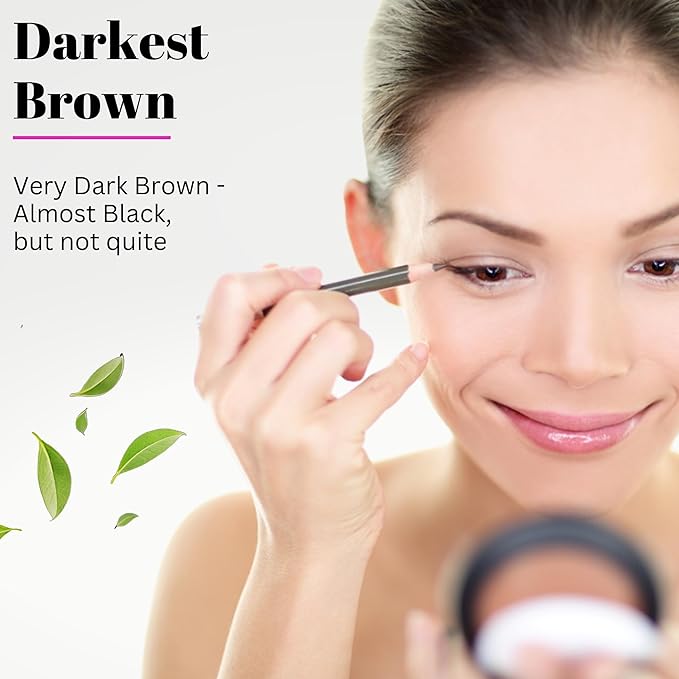 Fifth & Skin Better'n Ur Eyes Eyeliner Pencil (DARK BROWN) – NATURAL - Hypoallergenic - Sensitive Eyes - Gluten Free - Cruelty Free - Paraben Free - Smooth Application