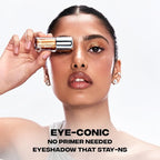 Sacheu Liquid Eyeshadow STAY-N Longwear Eye Makeup — Buildable Highly Pigmented & Blendable Eye Shadow Cream in Matte & Shimmer Finishes, Espress Yo Self