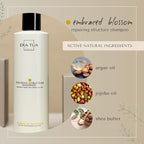 Embraced Blossom Repairing Shampoo with jojoba oil | Dutch Made & Formulated | Repair Shampoo for Damaged Hair | Sweet Neroli, Orange Blossom & Jasmine Scent sulfate free shampoo | 750 ml