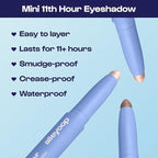 ALLEYOOP Everyday 5-Piece Essentials Kit - Makeup Set Includes 11th Hour Mini Eyeshadow Stick, Lip Goals Glossy Lip Balm & Mini Go To The Distance Mascara - Vegan & Cruelty-Free