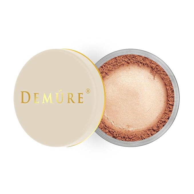 Demure Mineral Blush Makeup (Go Bronze), Loose Powder, Professional Quality, Cruelty Free Powder By Demure