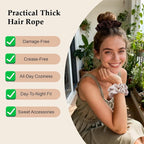 Satin Scrunchies for Women – 8PCS Neutral Silk Hair Ties Set (Black, Blonde, Dark Brown, Light Brown) – No Crease, Frizz-Free, Gentle Elastic Hair Bands, Soft & Stylish Everyday Hair Accessories Gifts