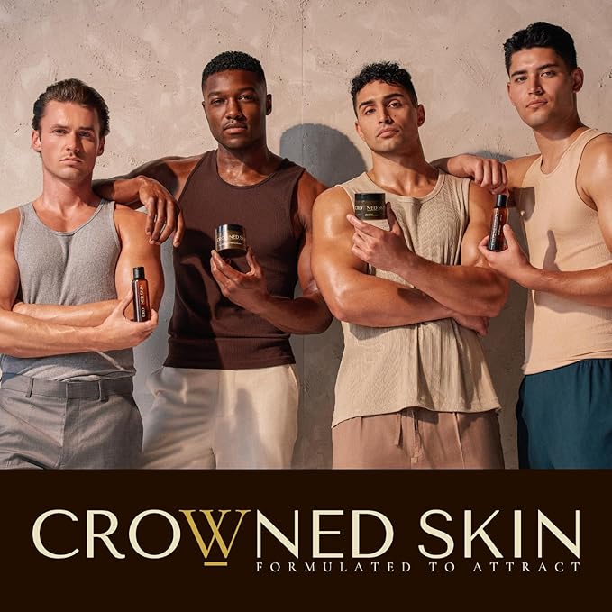 Crowned Skin King, Reign, and Monarch Body Butter Cologne Bundle | New Moisturizing Formula | Skin Care Set with Warm, Nautical, & Spicy Scents | Natural Shea & Mango Butters | All-Day Fragrance