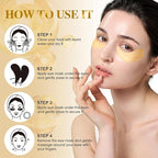 120 pcs 24k gold under