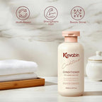 Conditioner for Hair Care - Hair Conditioner for Women & Men for Dry Damaged Repair, Smooth for Hydrating Moisturizing with Tremella Ganoderma Lucidum Extract, All Hair-Types, Light Fragrance