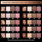 FOCALLURE 3 Pcs Cream Contour Sticks,Shades with Highlighter & Bronzer & Blush,Non-greasy Long-wear Face Contouring Pen,Easy to Sculpt the Face and Create a Lightweight Finishing Makeup,LIGHT-MEDIUM