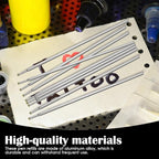 20pcs Tattoo Stencil Pen Refills, Fine Point Skin Marking Pen Tattoo Outline Microblading - Aluminum Alloy Core for Artists（RED)