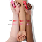 e.l.f. Squeeze Me More Lip Balm Duo, Moisturizing Balm For A Sheer Tint Of Color, Made With Hyaluronic Acid, Vegan & Cruelty-Free, Cherry & Bubblegum (Pack of 2)