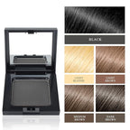 VOLLUCK Root Touch up Powder, Long-lasting Gray Hair Cover up Powder for All Hair Types, Waterproof for Women and Men (Black, 0.42 0unce)