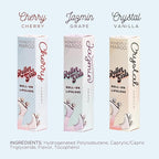 Honestly Margo Roller Girl Roll-On Lip Gloss Set (Cherry Cherry, Vanilla Crystal, and Grape Jazmin - Pack of 3) – Lip Gloss for Women with Hydrating Vitamin E & Moisturizing Shine, Non Stick