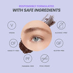 Wonderskin Infinite Rizz Mascara - Brown Mascara For Volume And Length, Long-Wear, Smudge-Proof & Water-Resistant Volumizing Lash Makeup (Brown)