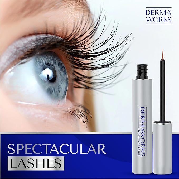 SPECTACULASH LASH SERUM for Eyelash Growth - Eyelash Serum to Grow Lashes - Suero para Pestañas Crecimiento - Lash Conditioner for Growth & Volume Lashes - Sérum para Pestañas by DERMAWORKS