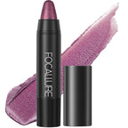 FOCALLURE Ultra Chic Lipstick,Rich Vitamin E Lip Crayon,Lightweight Color without Drying or Fading,Long Lasting Lips Makeup,#23 Pansy Purple