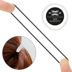 Expressions 216-Piece Hair Ties, 4mm Elastics Black & White Value Pack, No Metal Durable Ponytail Holders for Women, Suitable for Thick, Curly, and All Hair Types