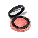 LAURA GELLER NEW YORK Baked Blush-n-Brighten Marbleized Blush for Cheeks - Cherry Custard - Natural Finish - Buildable Color