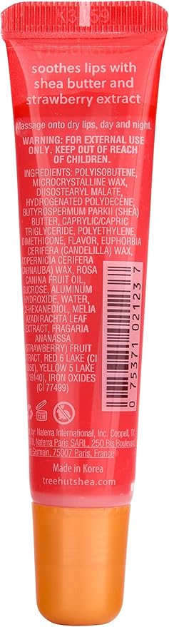 Tree Hut Sugarlips Lip Butter, Lock in Moisture & Nourish Skin for Full, Hydrated Lips, Essential Lip Care, 0.52 Fl oz.