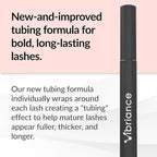 Vibriance Volumizing Tubing Mascara, Soft Black - Hypoallergenic, Moisturizing, Lifting, Long-Lasting - Special Tube Formula for 50+