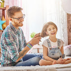 100 Pcs Thick Seamless Hair Ties, Ponytail Holders Hair Accessories No Damage for Thick Hair Christmas Gift(Candy Colors)