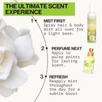 Pacifica Tahitian Gardenia Perfumed Hair & Body Mist, Alcohol-Free Spray Designed For Head-To-Toe Wear, Vegan & Cruelty-Free, 6 Fl Oz