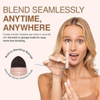 Palladio Waterproof Eyeshadow Stick with Blending Sponge, Long Lasting & Effortless Application, Smudge Free & Crease Proof Formula, Matte & Shimmer Shades, Buildable Eye Shadow (Chocolate Shimmer)