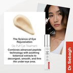 Dr Sebagh De-Puff Eye Cream (0.51 fl oz) - Award-Winning Eyecream for Dark Circles & Puffiness - Under Eye Moisturizer & Under Eye Plumper - Anti-Fatigue Hollow Eyes Treatment for All Skin Types